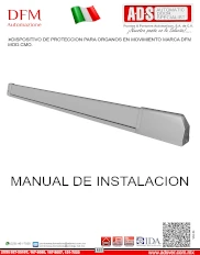 DISPOSITIVO DE PROTECCION PARA ORGANOS EN MOVIMIENTO MARCA DFM MOD.CMO, Puertas y Portones Automaticos S.A. de C.V.